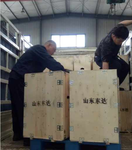 山東東達一批氣動(dòng)隔膜泵發(fā)往安徽淮南